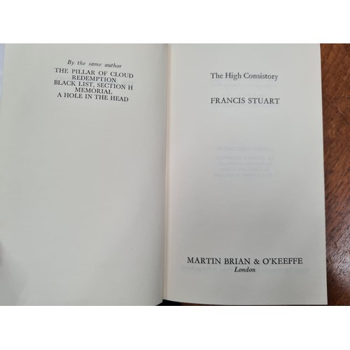 707 - A hardback First edition hand signed  book titled 