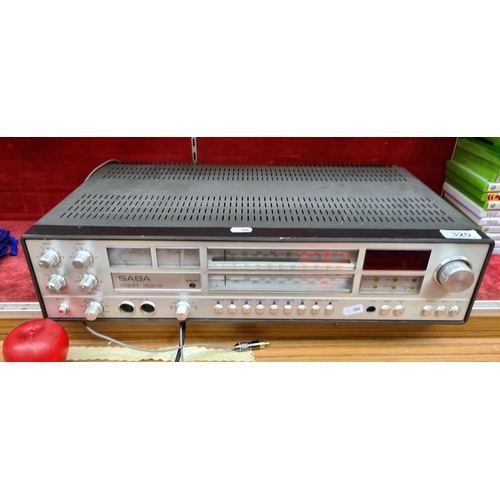 320 - Star Lot : Vintage SABA 9241 digital receiver; a classic testament to robust German engineering. (An... 