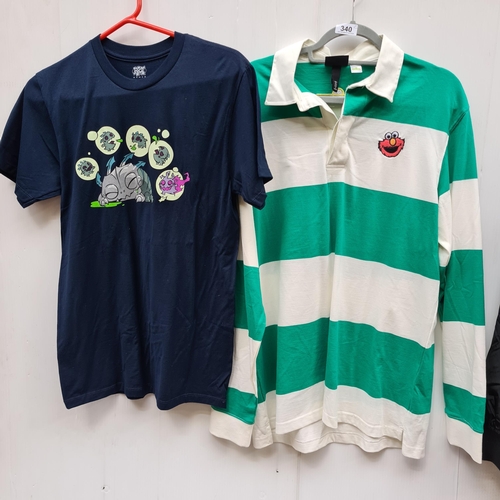 340 - Two brand new casual wear items featuring a quirky 