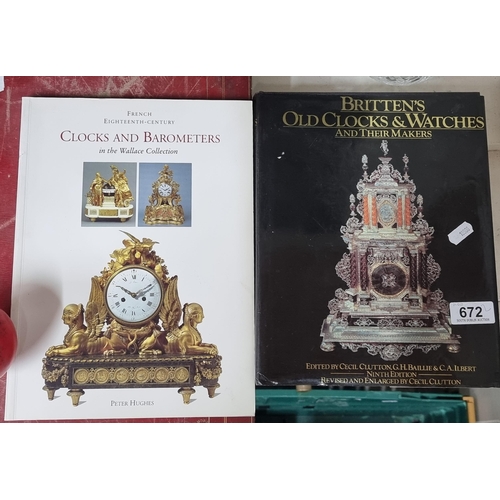 672 - Two interesting books including a large hardback example titled 