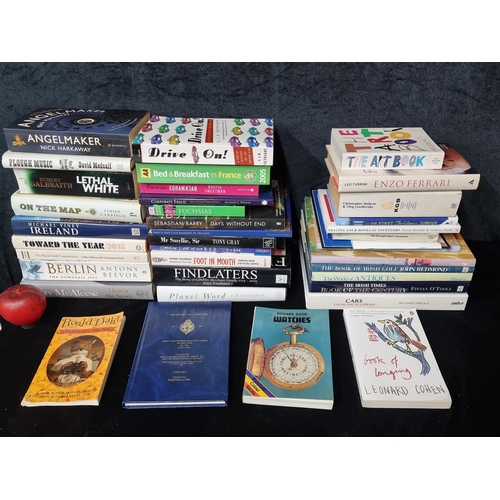 720 - A crate filled with a large number books of mixed interest including titles such as 