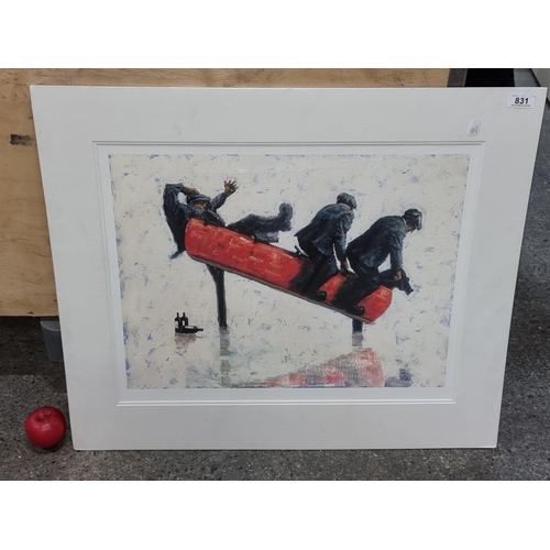 831 - A high quality gallery giclée print of a painting originally by UK artist Alexander Millar. Features... 