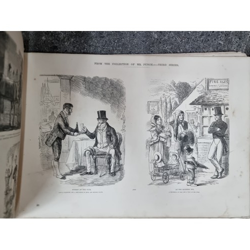 663 - A set of three plus one late 19th Century publications taken from Punch Magazine.