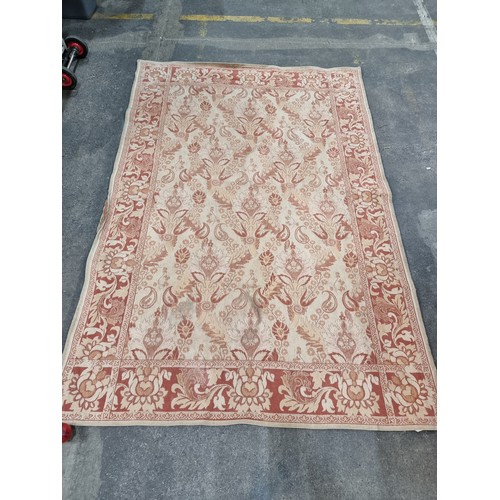 613 - A Laura Ashley Home Jefferson rug boasting autumnal colours and patterns. Looks to be a couple of st... 