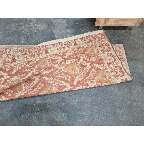 613 - A Laura Ashley Home Jefferson rug boasting autumnal colours and patterns. Looks to be a couple of st... 