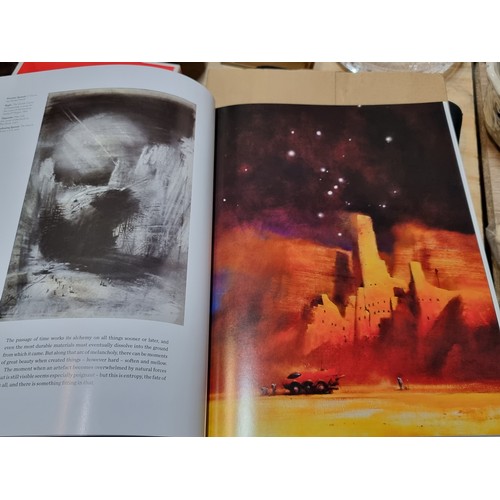 192 - A hardback book titled 'The Art of John Harris Beyond Horizon' with foreword by John Scalzi and publ... 