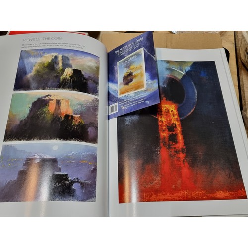 192 - A hardback book titled 'The Art of John Harris Beyond Horizon' with foreword by John Scalzi and publ... 