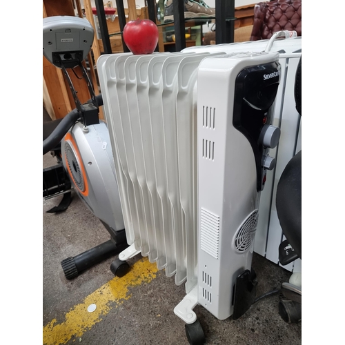 583 - A Silvercrest portable oil filled storage heater. In very clean condition. It's cold outside and ins... 