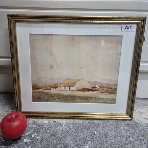 751 - Star Lot: A magnificent antique original Maurice Canning Wilks (Belfast, b.1910 - d.1984) watercolou... 