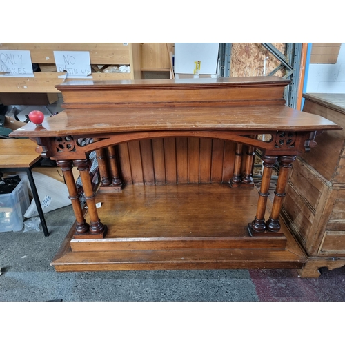 847 - Star Lot: A magnificent and very large Mid 19th century  church altar / pulpit, boasting wonderfully... 