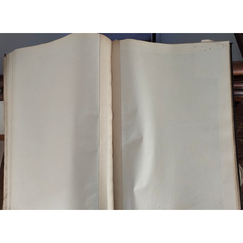 817 - Star Lot : A large antique hardback book titled 