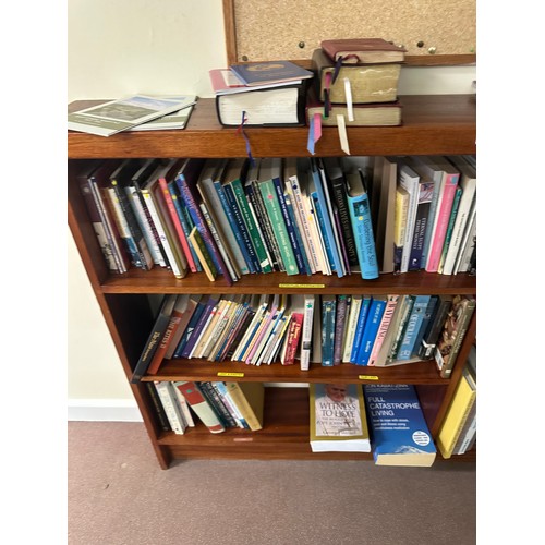 443 - Three full bookshelves,  Unchecked all the contents and if you wish the bookshelves you can have the... 