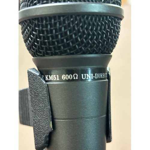 445 - A good quality Microphone and stand KM51 600
There is only two opportunities to collect from the Hom... 