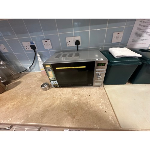 460 - A Stainless Steel Dimplex 800 W microwave.
There is only two opportunities to collect from the Home,... 