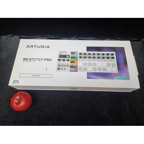 273 - Star Lot : A brand new Arturia Beatstep Pro controller and sequencer, serial no. 4611400088195758. H... 