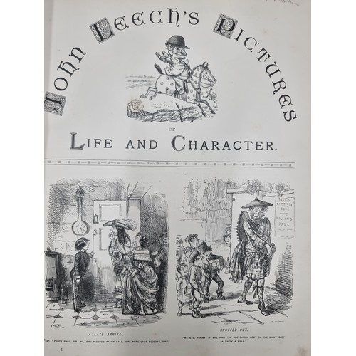 761 - Three hardback antique and vintage books including two editions of 'Pictures of Life and Character' ... 