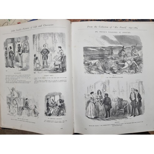 761 - Three hardback antique and vintage books including two editions of 'Pictures of Life and Character' ... 