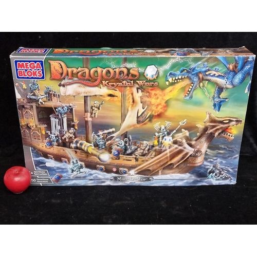 160 - A brand new sealed Mega Bloks, Dragons Krystal Wars 'Man-O-War'. The Norvagen themed set of the Krys... 