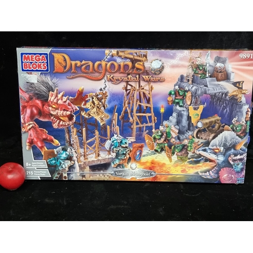 162 - A brand new Mega Bloks, Dragons Krystal Wars 'Vorgan Stronghold'. It contains 215 pieces, 6 Vorgan W... 