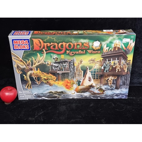 165 - A brand new Mega Bloks, Dragons Krystal Wars 'Marauder's Cliff'.  It contains 11 Warriors and a Drag... 