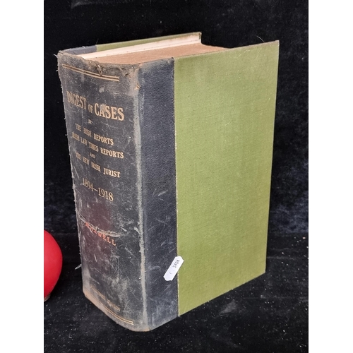 173 - An interesting antique hardback book titled 