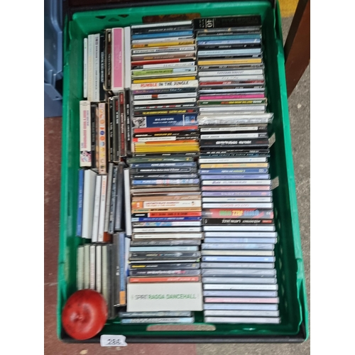 286 - A very large collection of vintage CDs consisting of mainly jazz music