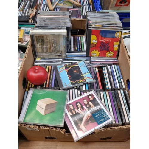 322 - A large collection of CD's from an array of different genres and artists.