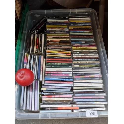 336 - A large collection of CD's from an array of different genres and artists.