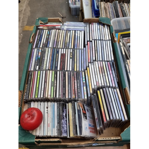 340 - A large collection of CD's from an array of different genres and artists.