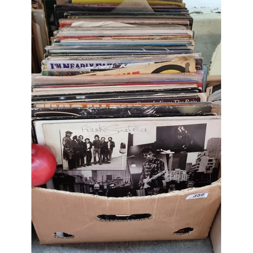 359 - A large and impressive collection of vinyl records from various different artists and genres. Unchec... 