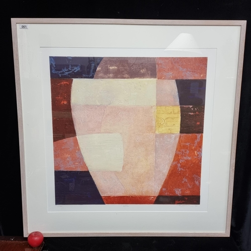 61 - Star Lot: A striking and very large original Tim Goulding limited edition (7/40) carborundum print t... 