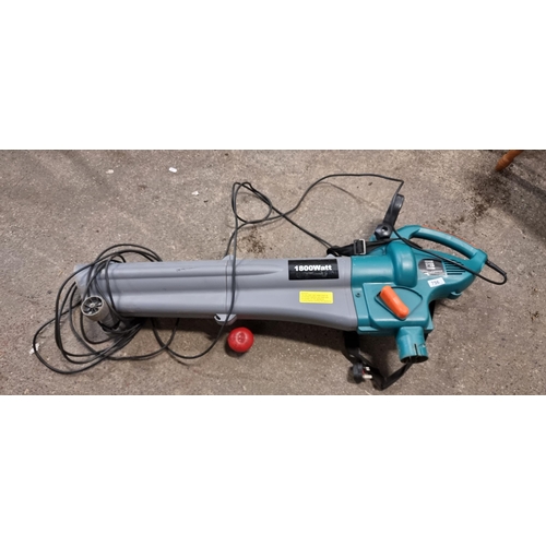 756 - A Power Base garden blower, model BDG1800 with 1800W.