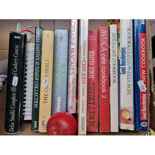 773 - A selection of 12 cook books including 'Jamie's America', 'The Cook's Bible' and 'Delia Smith's Comp... 