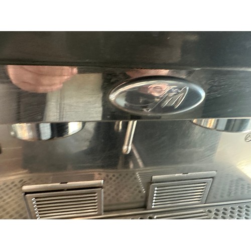 791 - Super Star Lot: A fabulous commercial coffee machine With steamers and frothers and expresso shots, ... 