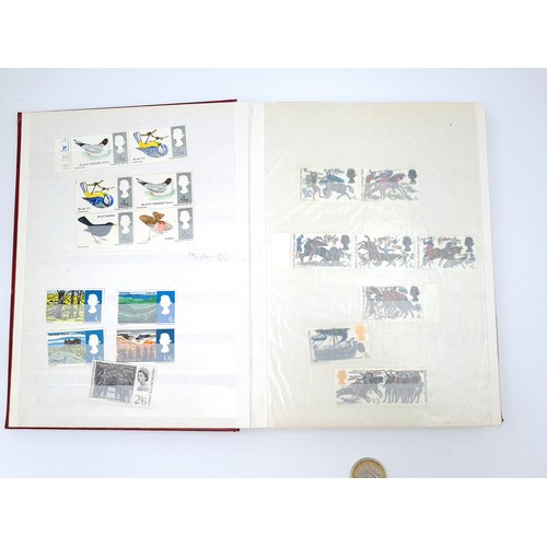 641 - A good collection in furnished album of Great Britain mint stamps of approximately 300 QE  2nd, cont... 