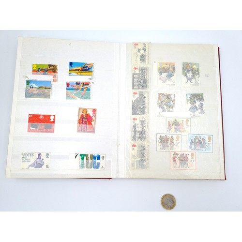 641 - A good collection in furnished album of Great Britain mint stamps of approximately 300 QE  2nd, cont... 