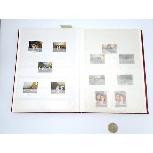 641 - A good collection in furnished album of Great Britain mint stamps of approximately 300 QE  2nd, cont... 