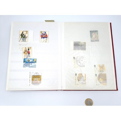 641 - A good collection in furnished album of Great Britain mint stamps of approximately 300 QE  2nd, cont... 