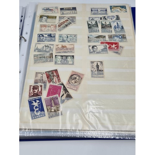 650 - A fine collection of French stamps hundreds containing definitives including imperial/republic early... 