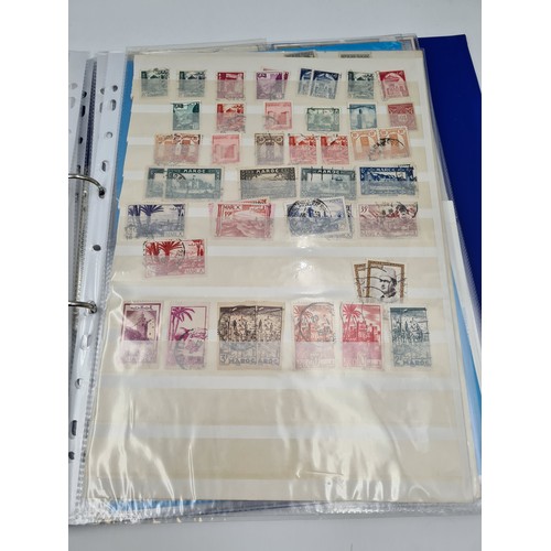 650 - A fine collection of French stamps hundreds containing definitives including imperial/republic early... 