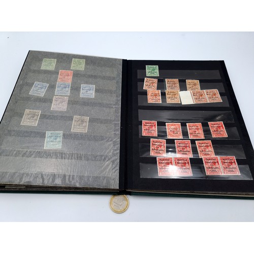 651 - A collection of Ireland 1922/King George the V overprints of approx.300 stamps, including 60 mint pa... 