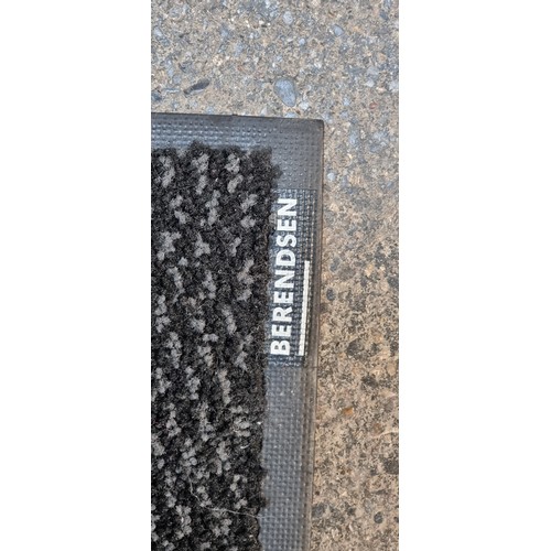 465 - Three commercial grade heavy duty entrance mats. Commercial quality from a recently closed down rest... 