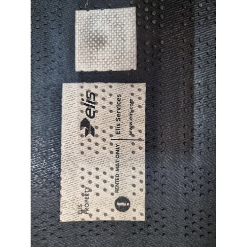 465 - Three commercial grade heavy duty entrance mats. Commercial quality from a recently closed down rest... 