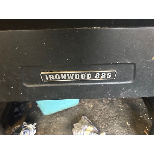 912 - Star Lot : A Commercial Large BBQ, Ironwood 884 Traeger. With Side shelf Large Capacity and digital ... 