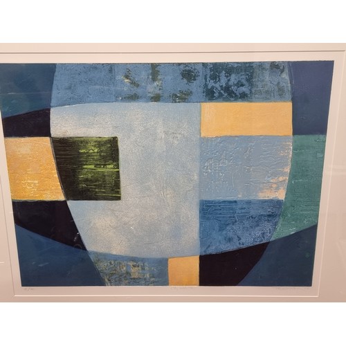 62 - Star Lot: A striking and very large original Tim Goulding limited edition (2/30) carborundum print t... 