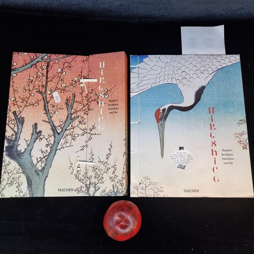 185 - A spectacular book titled 'Hiroschige One Hundred Famous Views of Edo' with text by Melanie Trede an... 