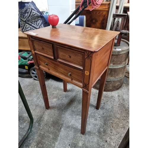 648 - A fabulous early 20th Century bedside locker. From the fabulous stately Montebello House in Killiney... 