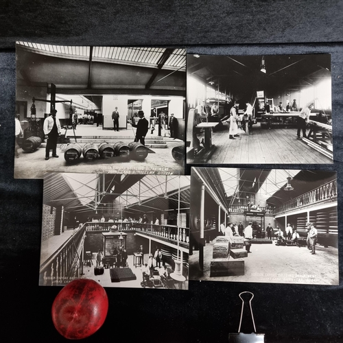 237 - A fantastic collection of four photographic reprints of John's Lane Distillery, Dublin showing the b... 