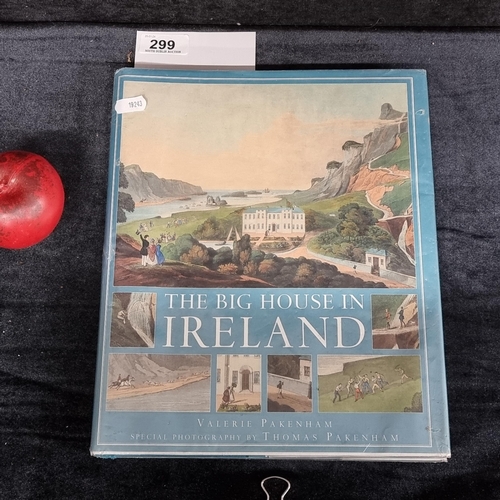 A hardback book titled 'The Big House in Ireland' by Valerie Pakenham with special photography by Thomas Pakenham. Published by Cassell & Co. This fascinating book is illustrated with contemporary drawings, engravings, maps and paintings and by Thomas Pakenham's evocative photographs.