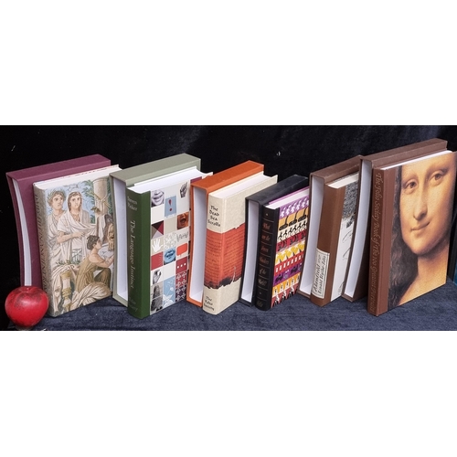 301 - Six high quality hardback books by the Folio Society, all in their slipcases. Includes titles such a... 